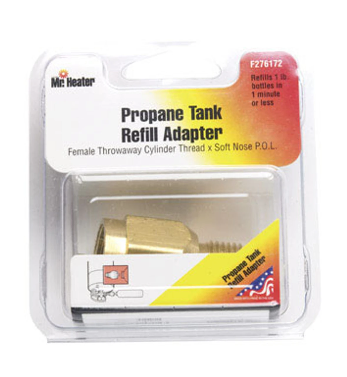 Mr. Heater Propane Tank Refill Adaptor F276172 2 Mr. Heater Propane Tank Refill Adaptor F276172
