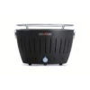 Grill Time 12.5 In. Tailgater GT Charcoal Grill Gray