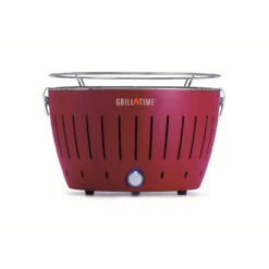 Grill Time 12.5 In. Tailgater GT Charcoal Grill Red