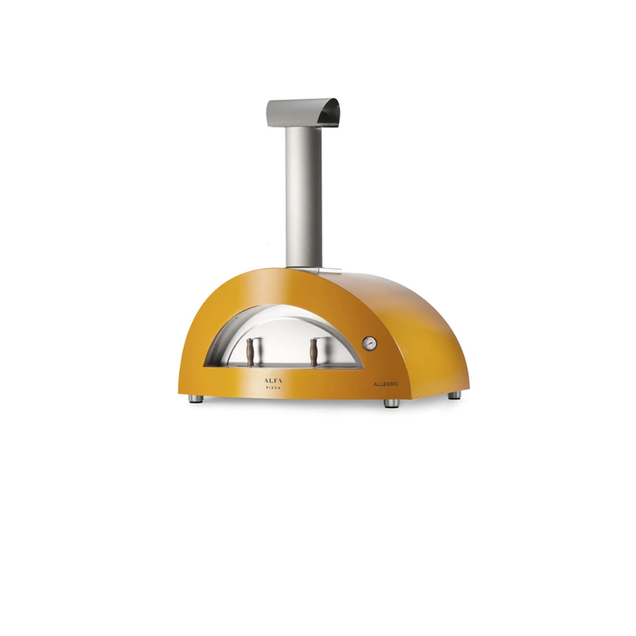 Alfa Ovens Wood Pellet Allegro Outdoor Pizza Oven Yellow FXALLE-LGIA-T 6 Alfa Ovens Wood Pellet Allegro Outdoor Pizza Oven Yellow FXALLE-LGIA-T - Image 4