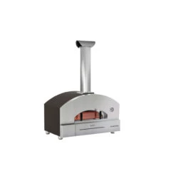 Alfa Wood Pellet Outdoor Pizza Oven Silver