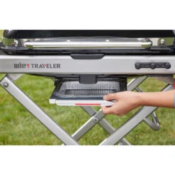 Weber Traveler Stealth Liquid Propane Portable Gril -BBQ Haven Shop 8083346 A V6.eps High 37288.1677176575